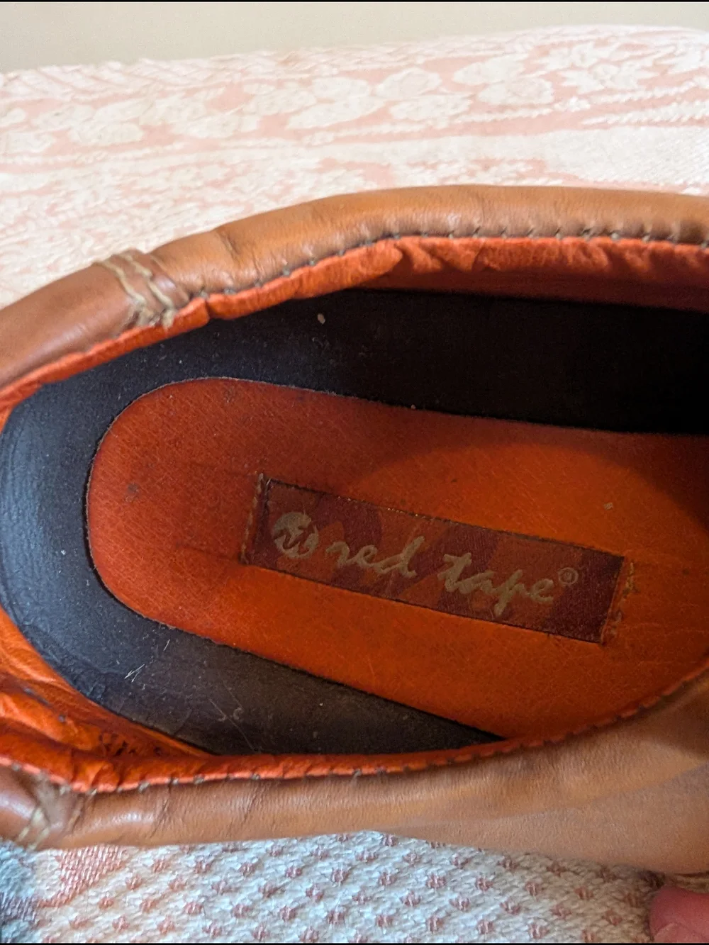 Men's Casual Brown Leather Slip-On Loafers